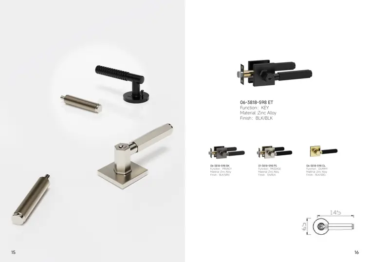 Contemporary Tubular Locks — page 1