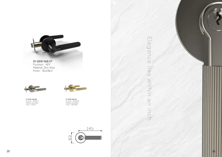 Contemporary Tubular Locks — page 6