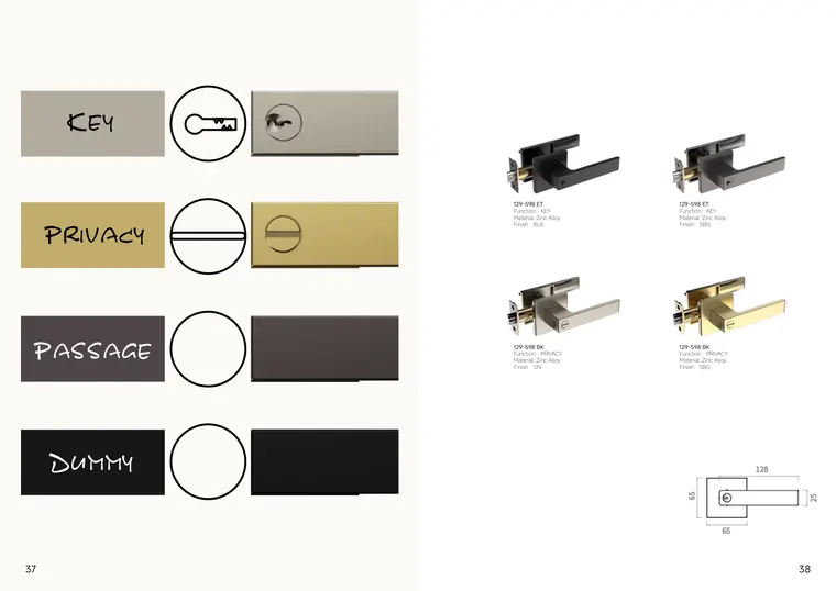 Zinc Tubular Locks — page 6