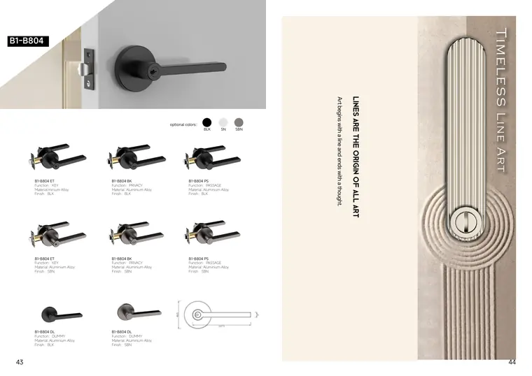 Aluminium Tubular Locks — page 1