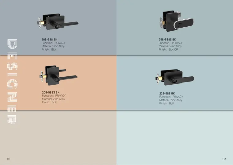 Aluminium Keyless Locks — page 1